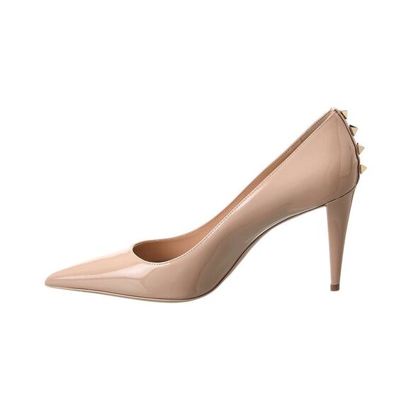 Valentino Rockstud 90 Patent Pump, Pink - Picture 2 of 5